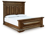 Frantanna King Panel Bed side angle