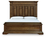 Frantanna King Panel Bed side view