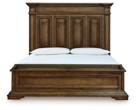 Frantanna King Panel Bed side view
