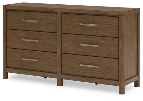 Cabalynn Dresser drawer opened showing interior