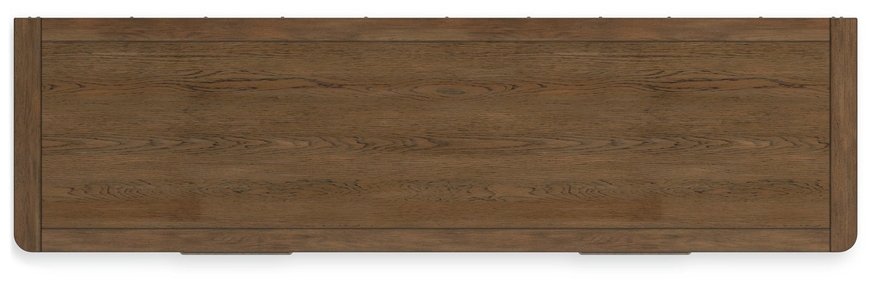 Close-up of Cabalynn Dresser aged pewter-tone handles