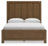 Side profile of Cabalynn queen bed