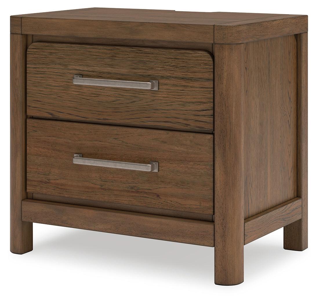 Cabalynn Nightstand side alternate angle with visible handles