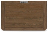 Top view of Cabalynn Light Brown Nightstand