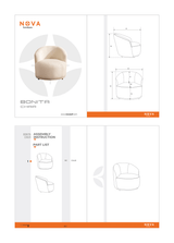 Emily Ivory Velvet Sofa 91" & Loveseat 81"