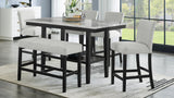 Marbelle Gray Counter Height Dining Set main view