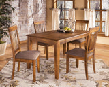 Berringer Rustic Brown Dining Chair front profile