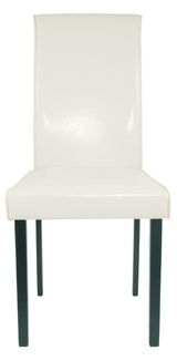 Top view of seat cushion on Kimonte Ivory Dining Chair