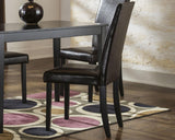 Detailed image of chair leg and frame construction