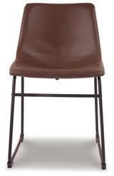 Centiar chair angled side view highlighting sleek design