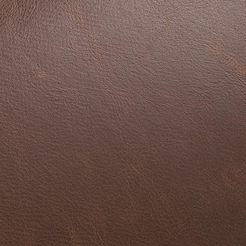 Centiar Brown Pub Height Bar Stool color swatch in medium brown faux leather