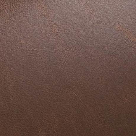 Centiar Brown Pub Height Bar Stool color swatch in medium brown faux leather