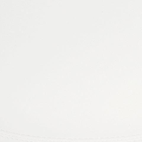 Centiar White faux leather upholstery swatch