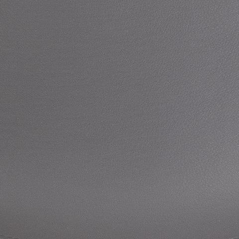 Fabric swatch showing gray leather match upholstery