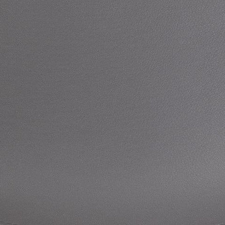 Fabric swatch showing gray leather match upholstery
