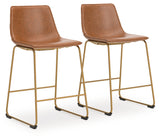 Ciabori counter height barstool side angle