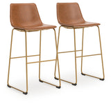Ciabori Bar Stool side view showing contoured seat