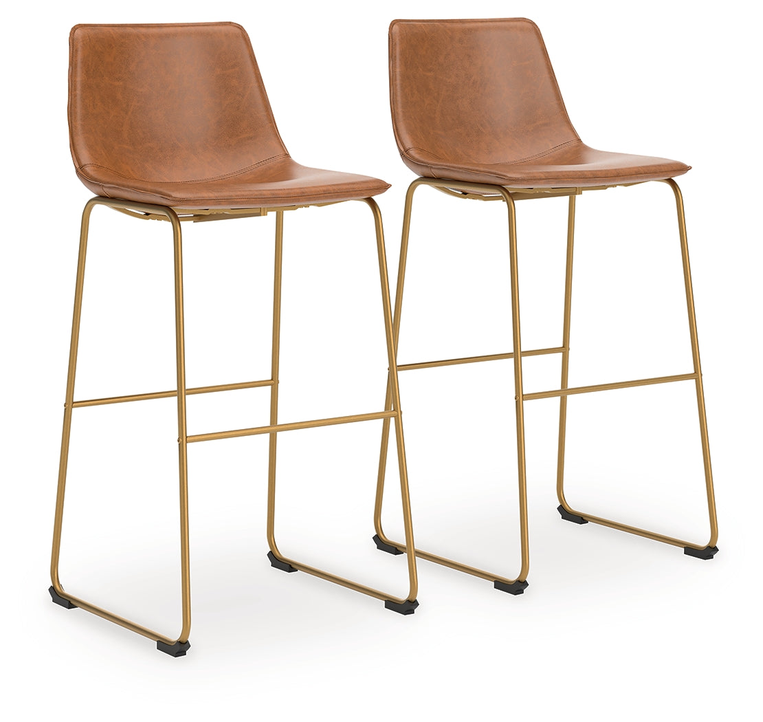 Ciabori Bar Stool side view showing contoured seat