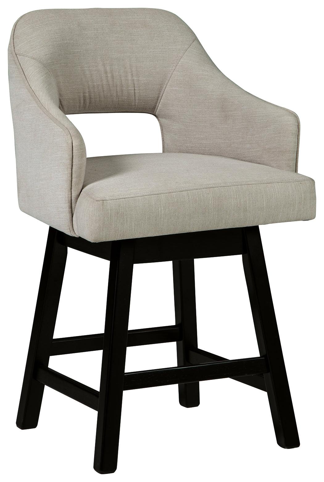 Tallenger Bar Stool side angle with swivel seat