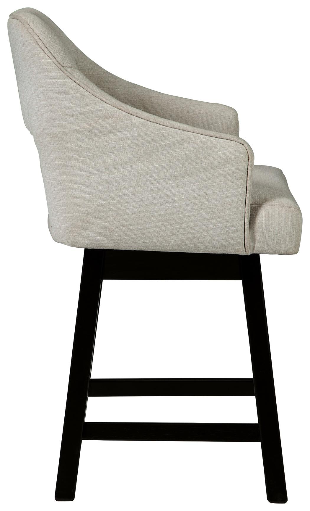 Tallenger Bar Stool side view showing footrest