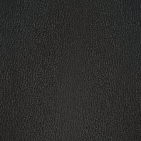 Fabric swatch of Tallenger black faux leather upholstery