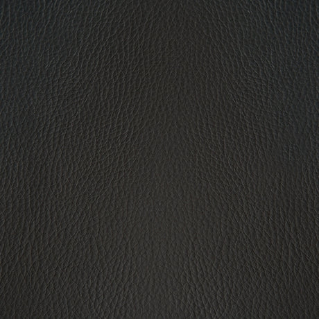 Fabric swatch of Tallenger black faux leather upholstery