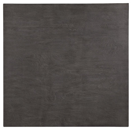 Bridson gray counter height dining table top surface detail