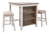 Skempton set styled in a casual dining room setting