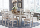 Table legs and base details of Skempton dining table