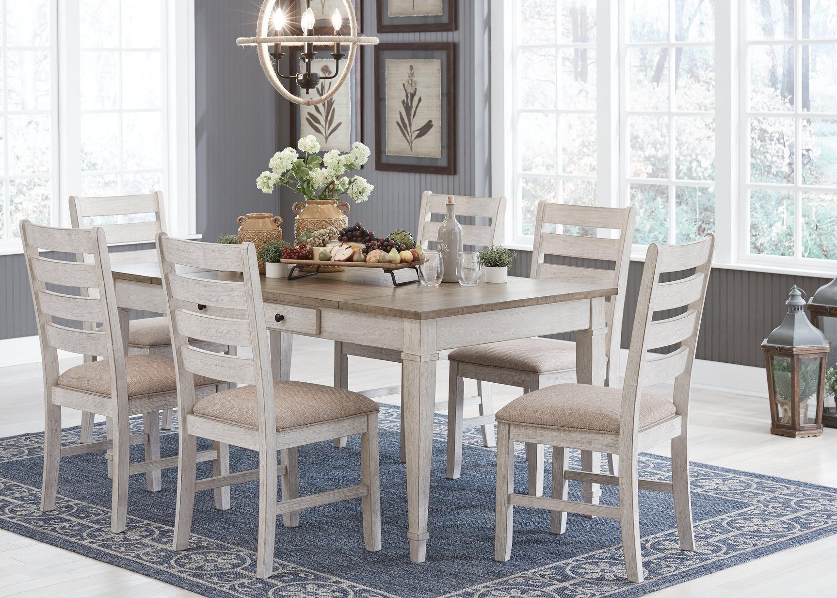 Table legs and base details of Skempton dining table