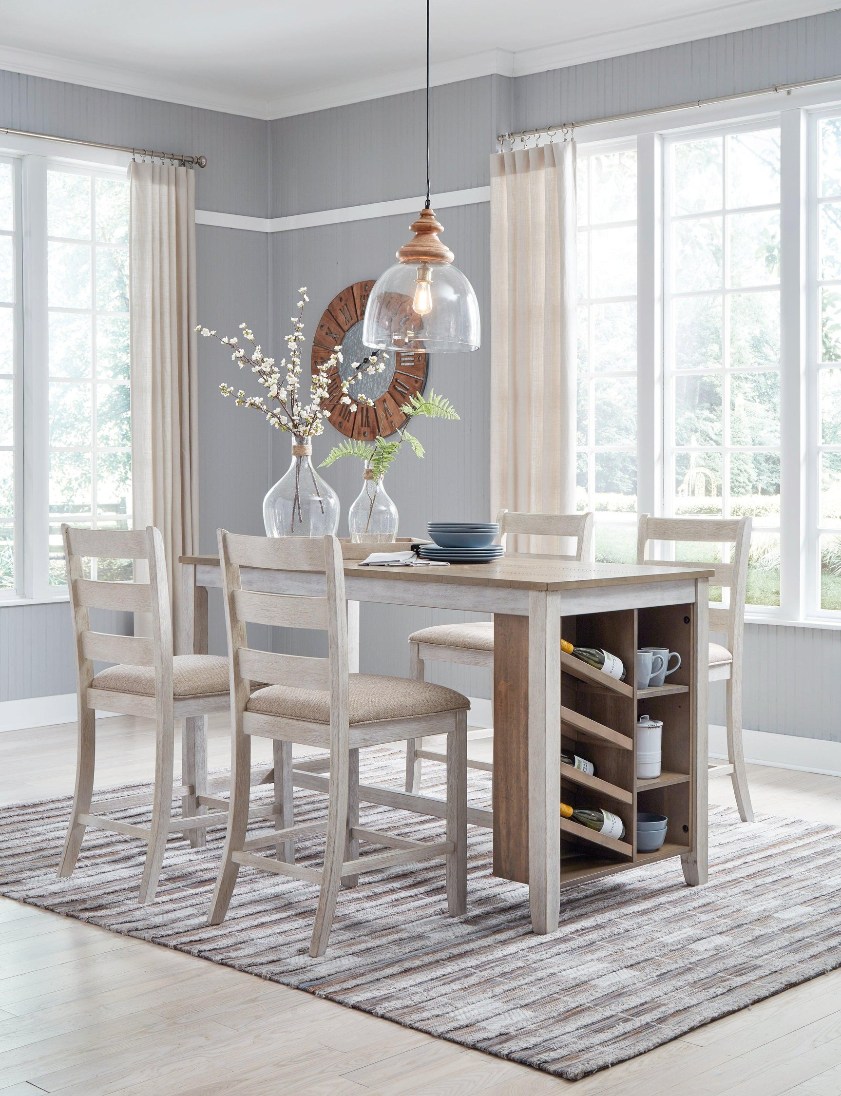 Skempton table in modern farmhouse setting