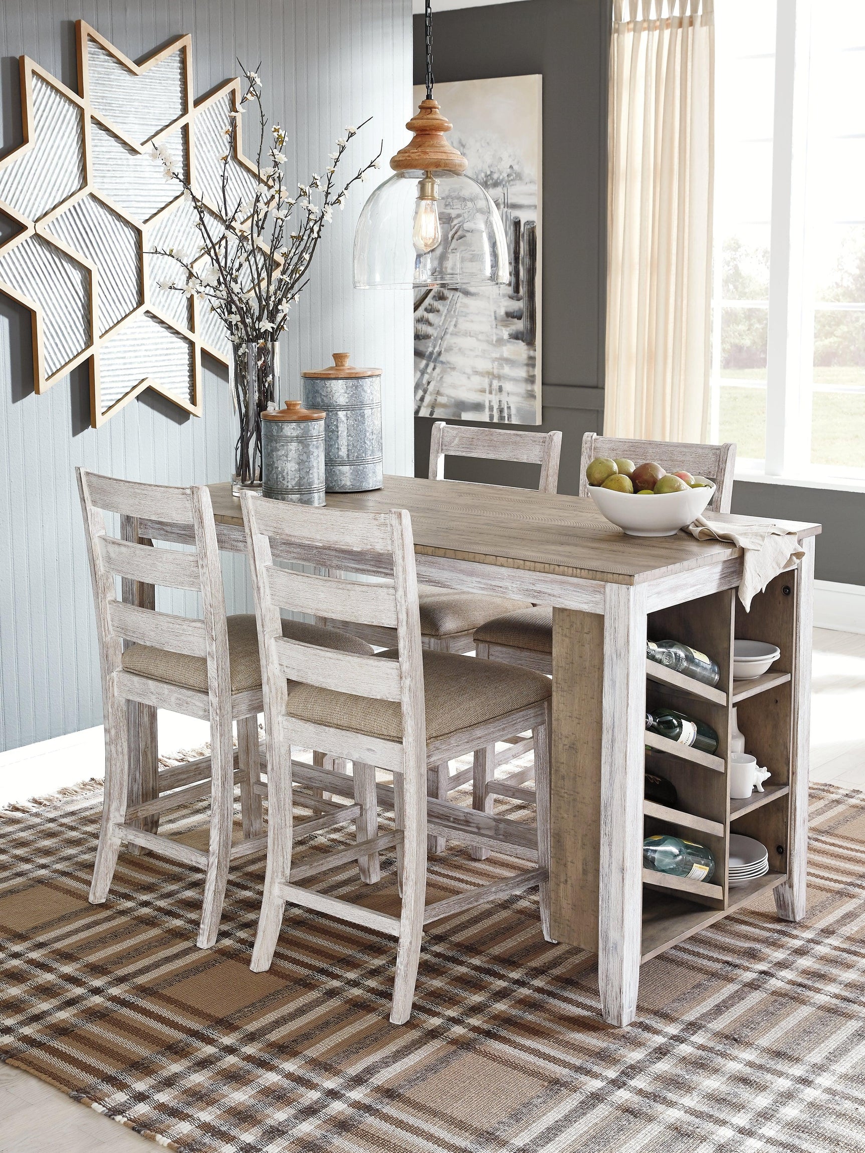 Skempton table in casual dining room