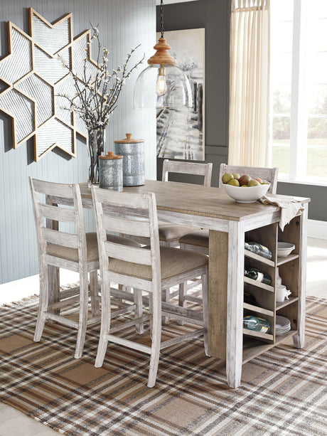 Skempton table in casual dining room