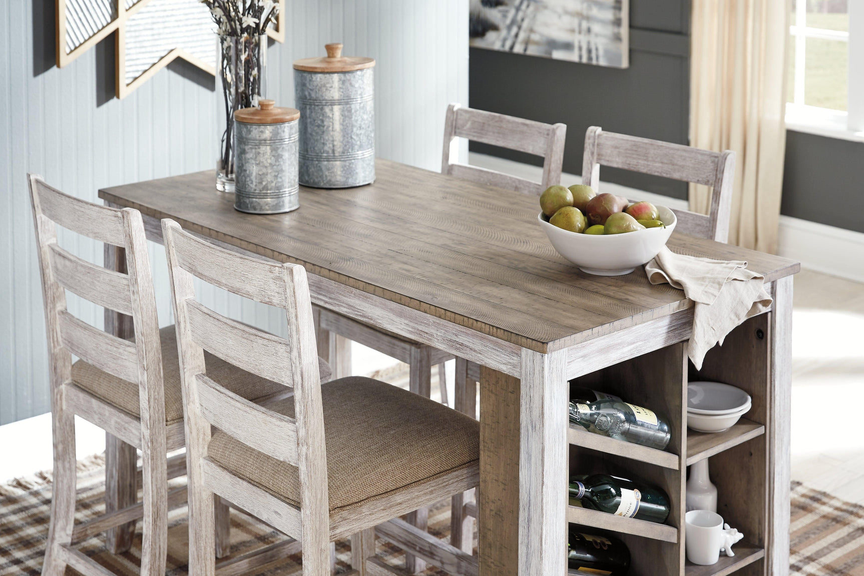 Top detail of the Skempton table surface