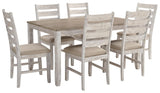 Skempton dining set in a casual dining room setting