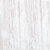 Close-up of table base with rubbed-through white finish detail