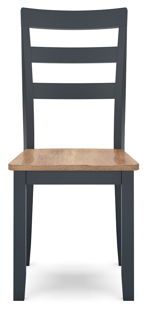 Gesthaven Dining Chair angled front view