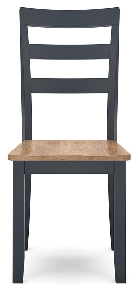Gesthaven Dining Chair angled front view