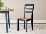 Gesthaven Dining Chair close-up of seat and finish
