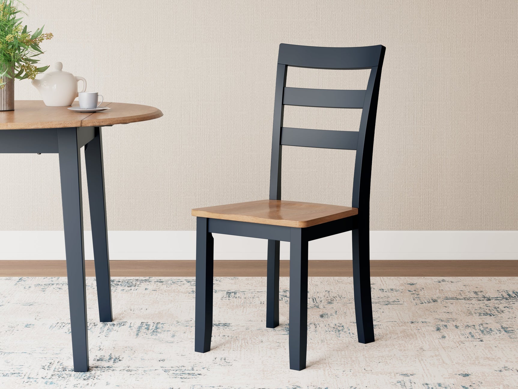 Gesthaven Dining Chair close-up of seat and finish