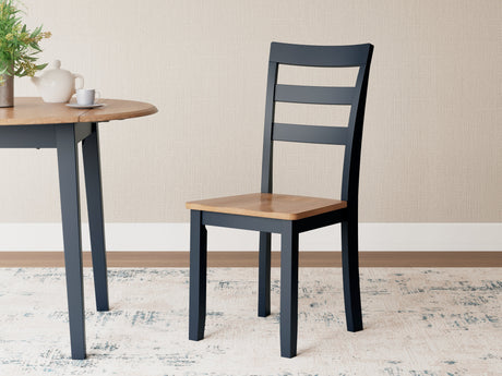 Gesthaven Dining Chair close-up of seat and finish