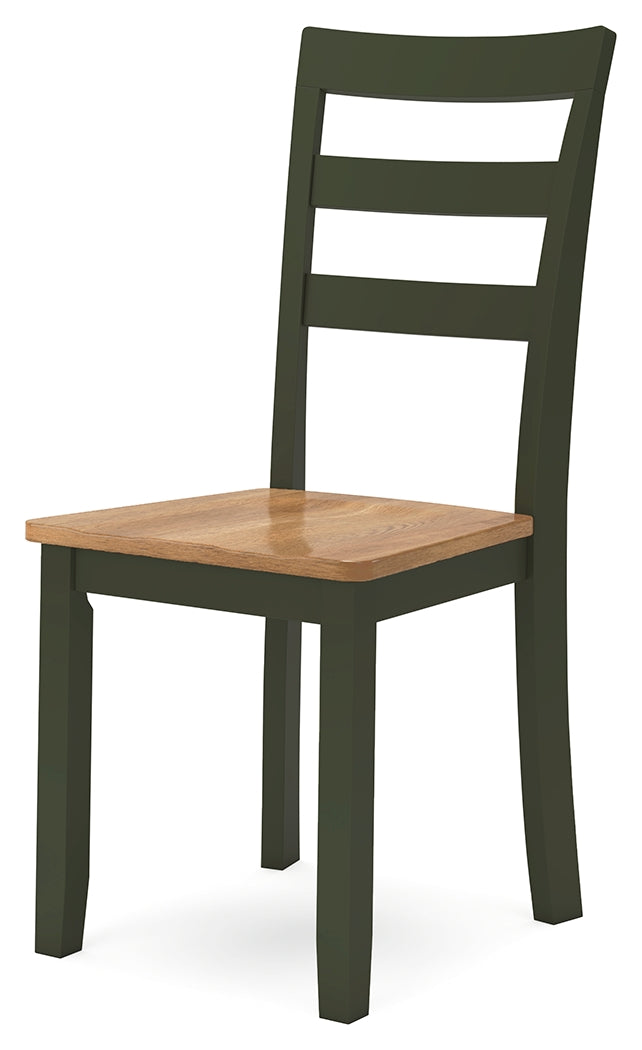 Gesthaven chair angled back side view