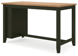 Gesthaven table angled view with butcher block top