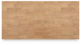 Gesthaven Natural Wood and Green Counter Height Dining Table with 2 Barstools