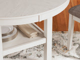 Detail of chair back fretwork and upholstery