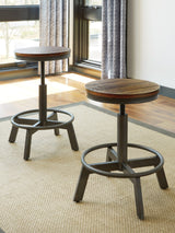 Torjin Bar Stools close-up on seat cushioning and finish