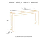 Industrial style Torjin dining set in living room setup