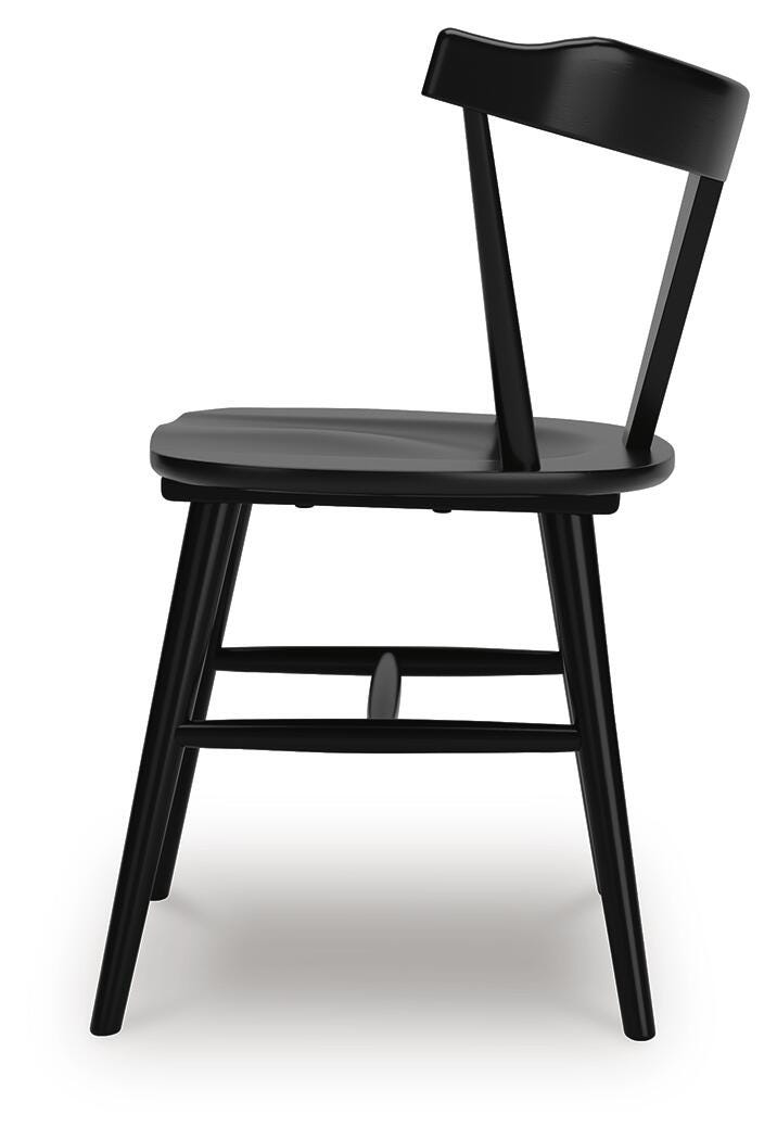 Gretlynn Black/Natural Dining Set view 7