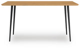 Gretlynn Black/Natural Dining Set view 12