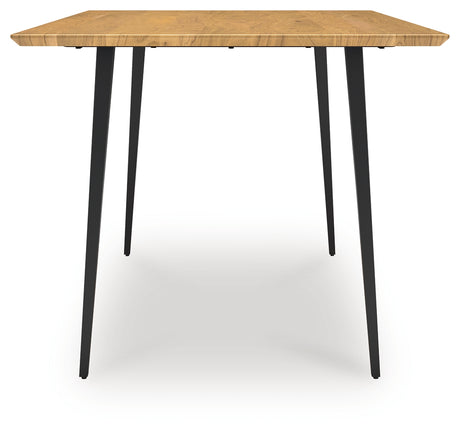 Alternate side angle of dining table